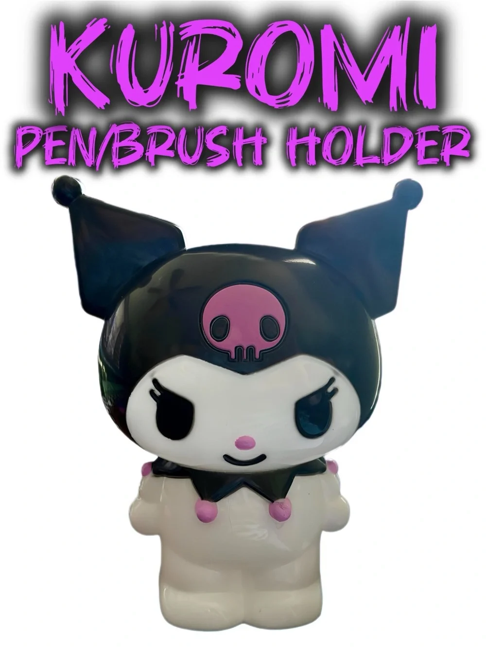 Kuromi Plastic Makeup Brush / Pencil Holder